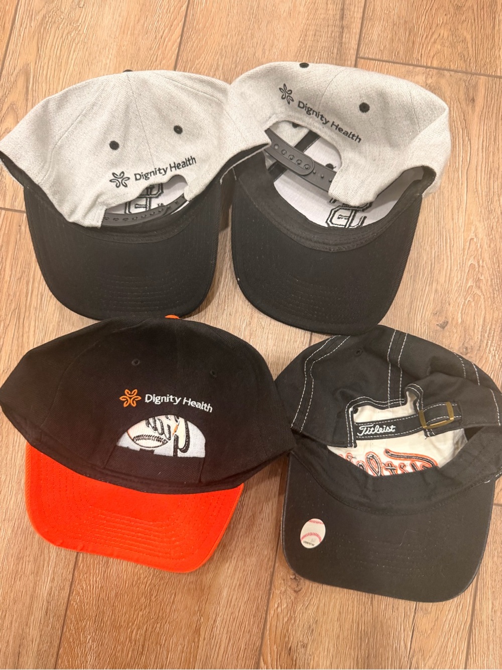 San Francisco Giants Cap Set — Gray, Black & Orange - Picture 2 of 2
